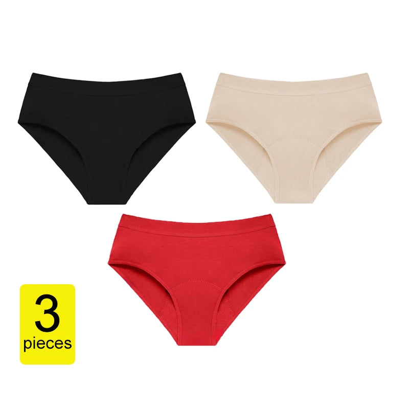 Culotte Menstruelle Absorbante – Pack x3
